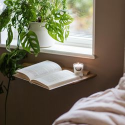 Klintas lilla doft- & massageljus  - Palo Santo