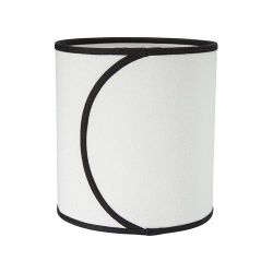 Lampskärm Celyn Ava offwhite/svart 20 cm