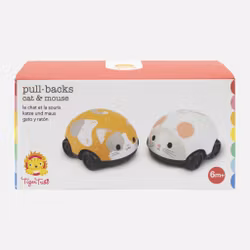 Pull back katt & mus Tiger Tribe