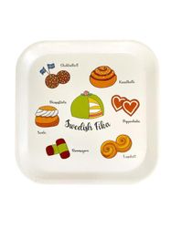 Bricka Swedish Fika Sweets 20 x 20 cm