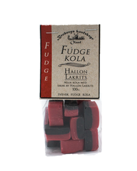Brobergs Fudge Hallon Lakrits