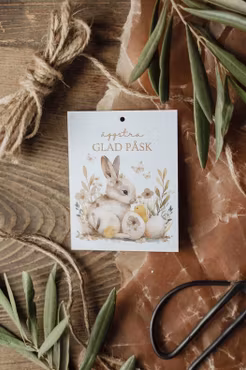 Majas Gåvokort Äggstra Glad Påsk