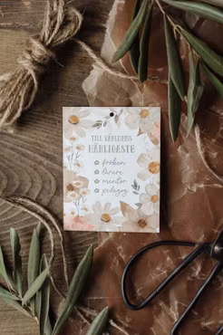 Majas Gåvokort Till världens härligaste fröken, lärare, mentor, pedagog