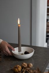 Ljusstake Lidatorp vit