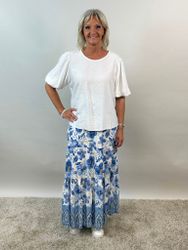 Mix by Heart Noelia blus med puffärm