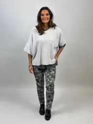 Mix by Heart Nessa ponchotröja beige