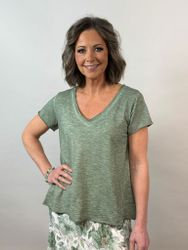 Mix by Heart Tuva T-shirt army