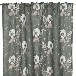 Gardinlängd Sabine grön 2-pack