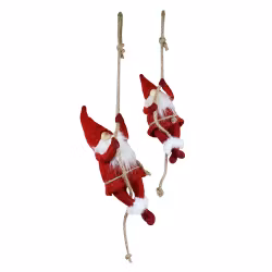 Tomte Ali hängande liten röd