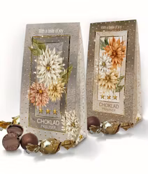 Klaras Chokladpraliner Blommor höst