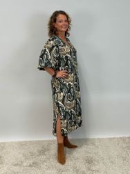 Mix by Heart Antonia klänning svart paisley