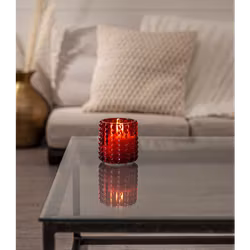 Star Trading Flamme Dotty liten röd LED-ljus