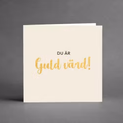 Grande collection Du är guld värd