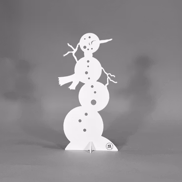 #Älska Plåt Snögubbe Dennis