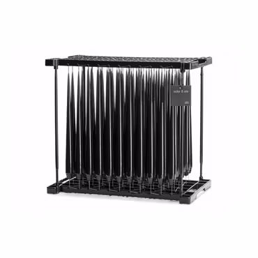 Ester & Erik Parljus Lackade Raw Black 75