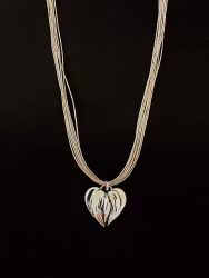 Halsband Heart silver