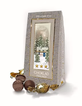 Klaras Chokladpraliner Vintermys