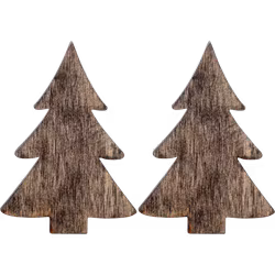 Star Trading Ljusmanschett Accessorize Gran brun 2-pack