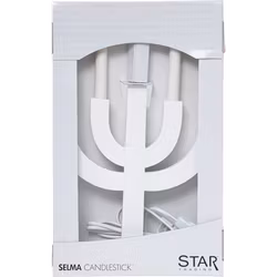 Star Trading Ljusstake Selma vit