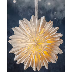 Star Trading Pappersstjärna Cloud vit 45x45 cm