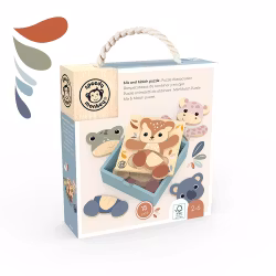 Pussel mix & match Speedy Monkey