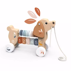 Dragleksak hundvalpen Puppy Speedy Monkey