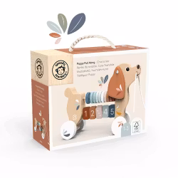 Dragleksak hundvalpen Puppy Speedy Monkey