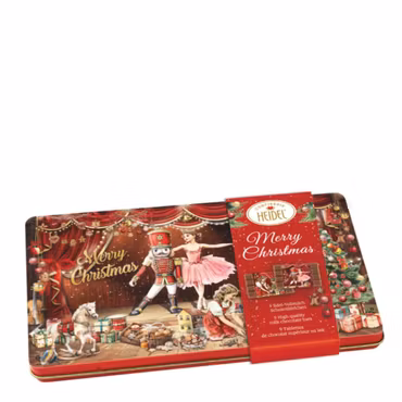 Plåtask Nötknäppare med chokladkakor