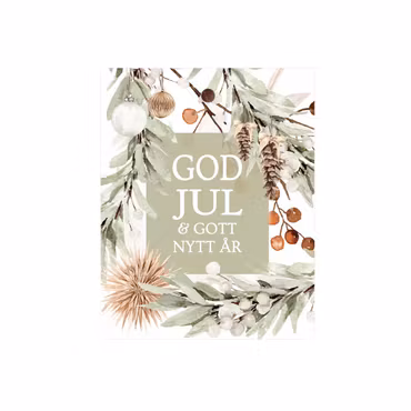 Majas Gåvokort God Jul & Gott Nytt År