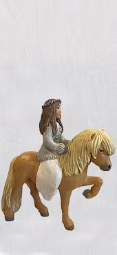 Ridande Tärna Alva - 20 cm