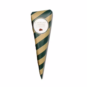 Brobergs Chokladtryffelstrut Hallon 50g