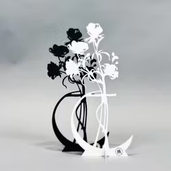 #Älska Plåt Anemon Svart