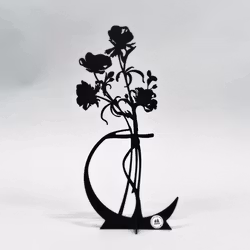 #Älska Plåt Anemon Svart