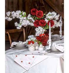 Löpare Jordgubbe 35 x 200 cm