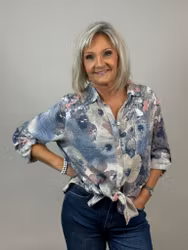 Mix by Heart Kelly blus blommig