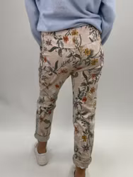 Marja Blommönstrade Stretchbyxor