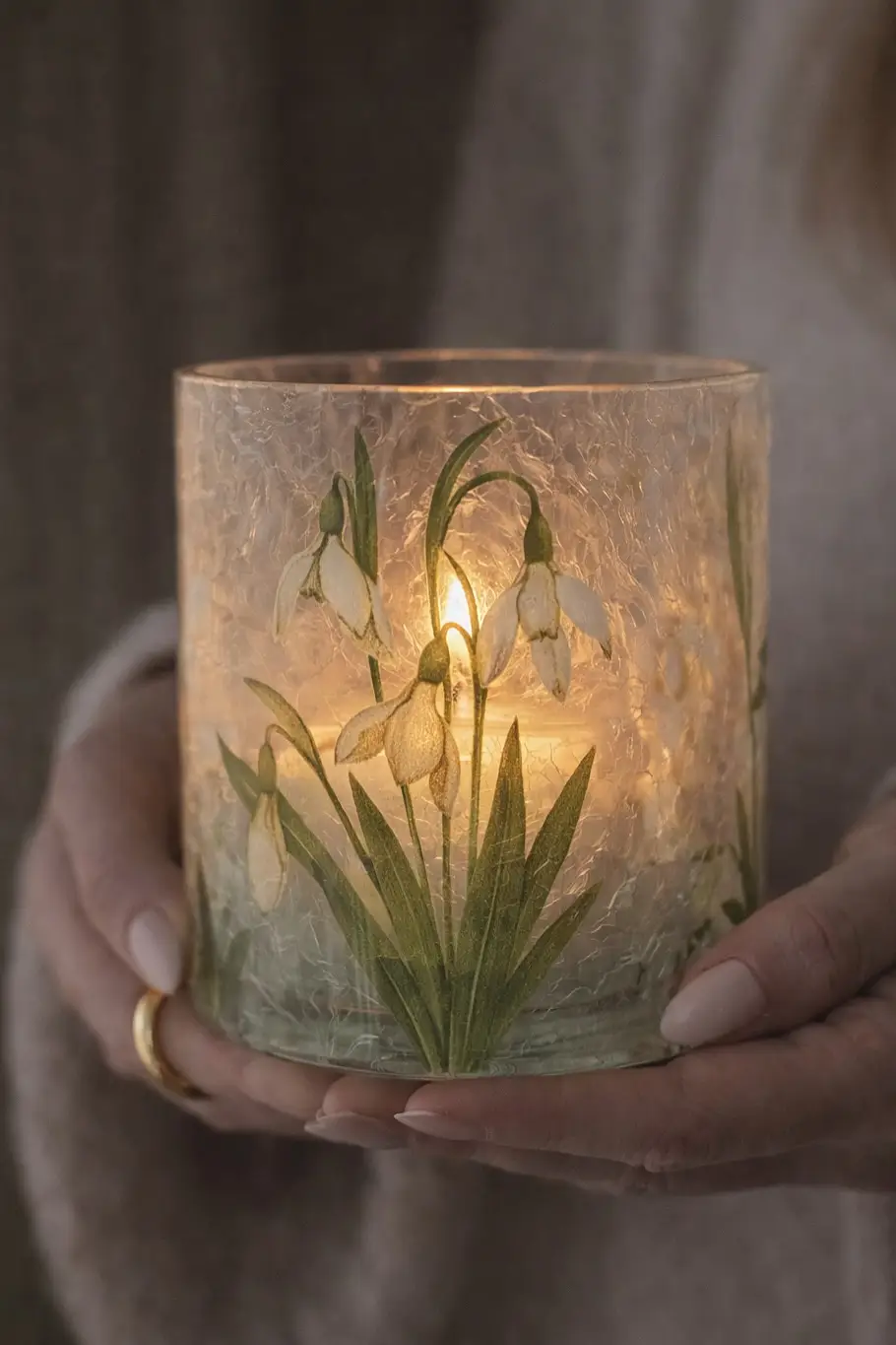 Ljuslykta Snödroppe i 2 storlekar