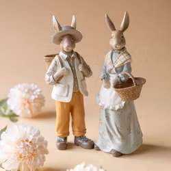 Kaninpar på utflykt, säljs separat