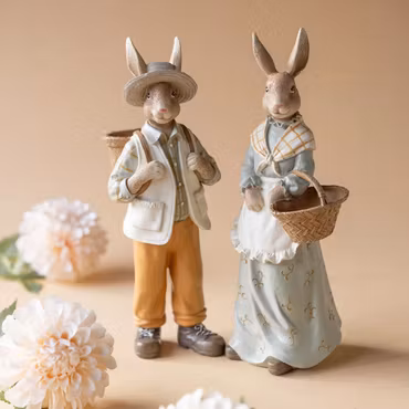 Kaninpar på utflykt, säljs separat