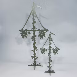 #Älska Plåt Midsommarstång grön stor