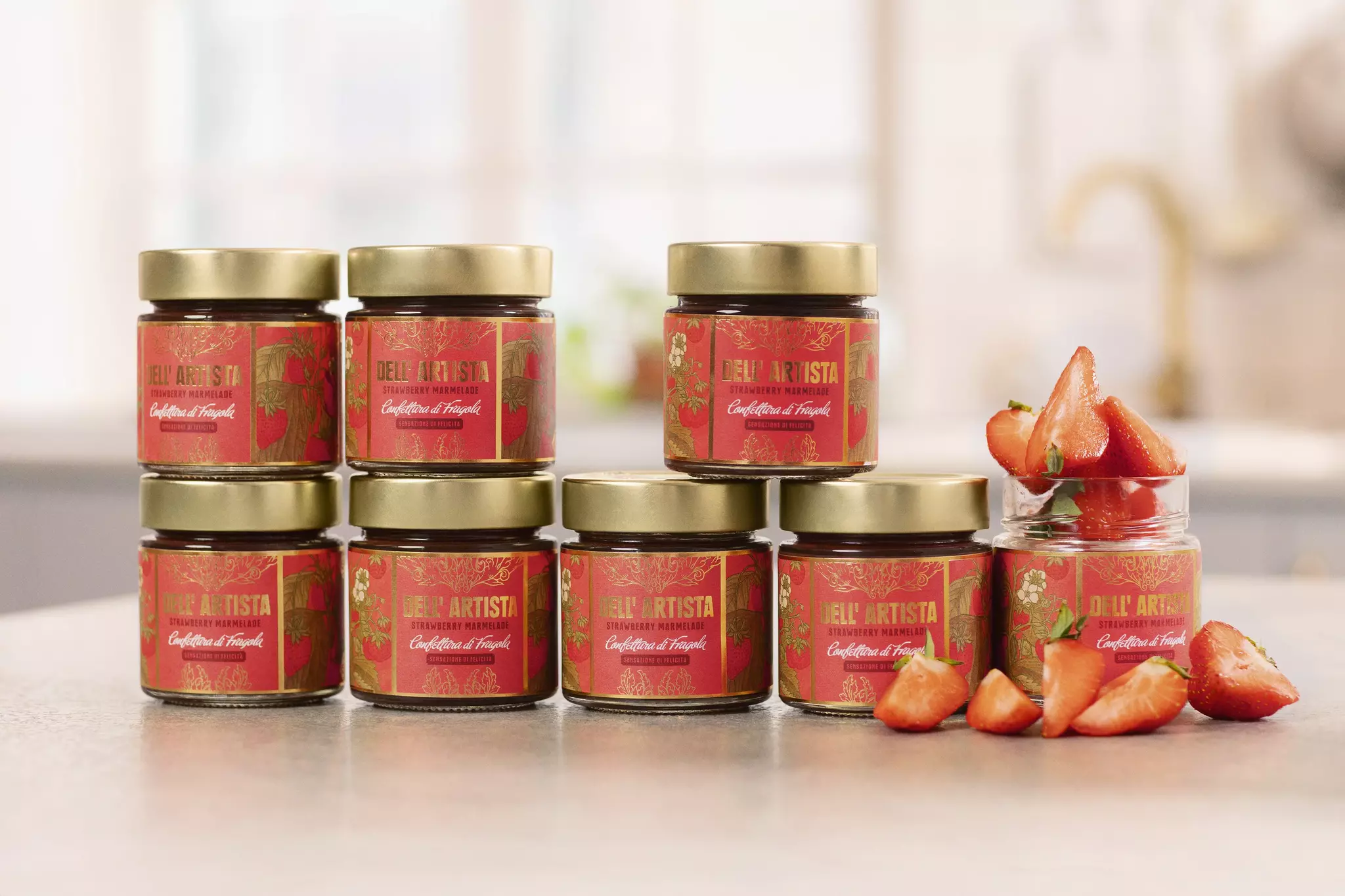 Dell'Artista Jordgubbsmarmelad