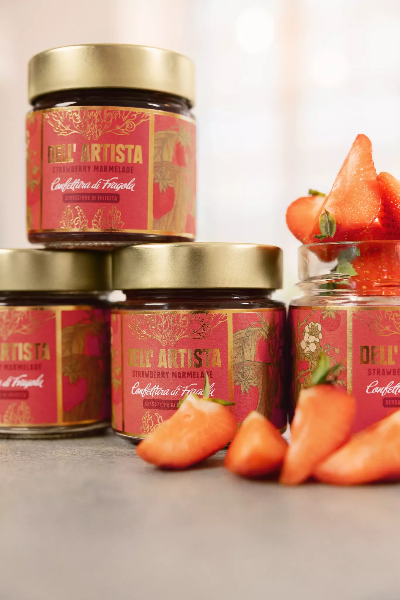Dell'Artista Jordgubbsmarmelad