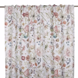 Gardinlängder Alma ljusblå 135 x 250 cm