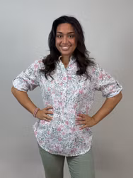 Mix by Heart Sandra blus rosa småblommig