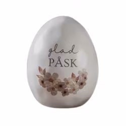 Majas Floral påskägg 9x10 cm