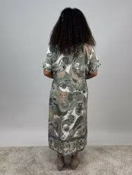 Mix by Heart LovaLee klänning army