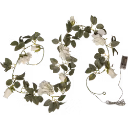 Star Trading ljusslinga Roza med rosor