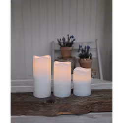 LED Blockljus Paul 3-pack för utomhusbruk