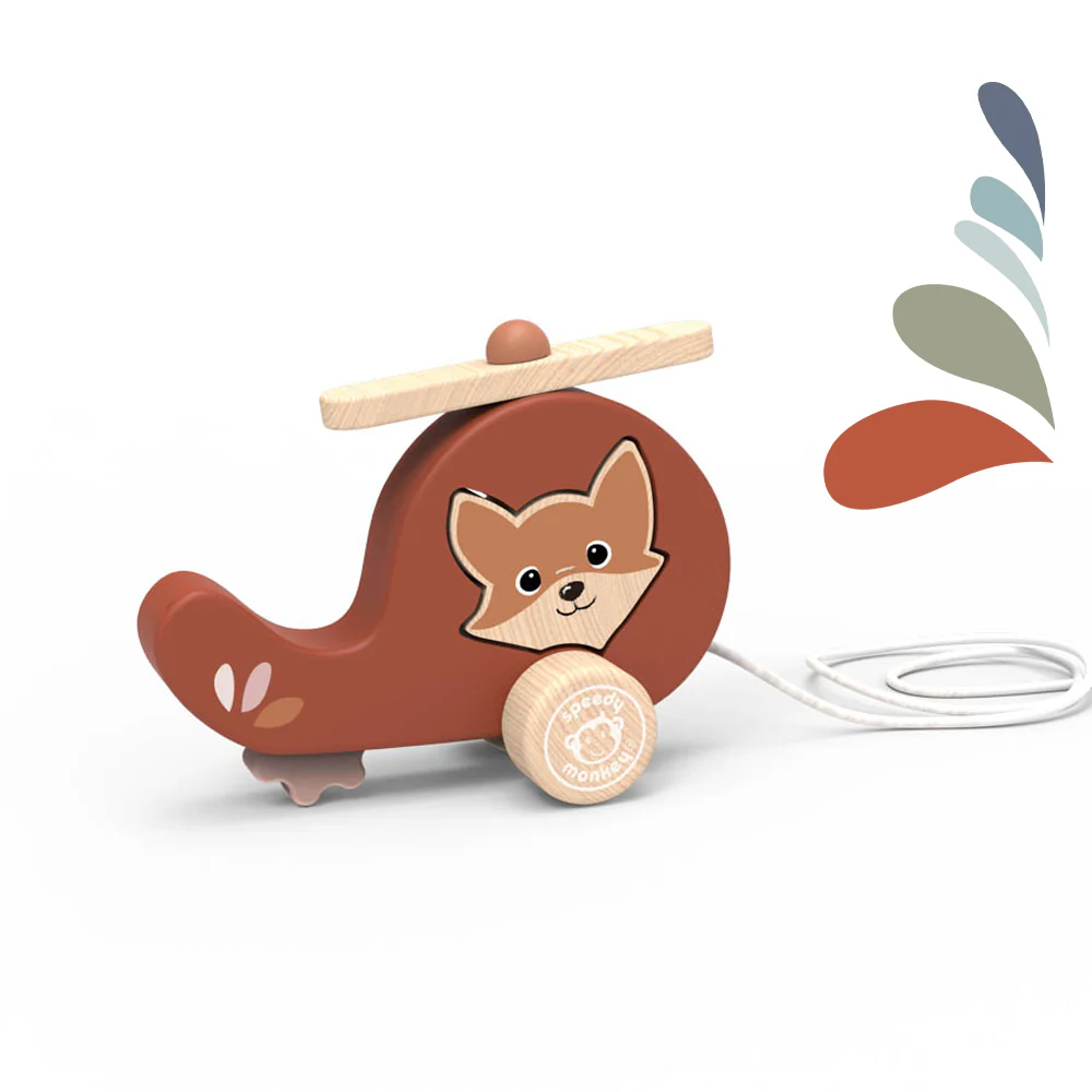 Dragleksak Helikopter Speedy Monkey