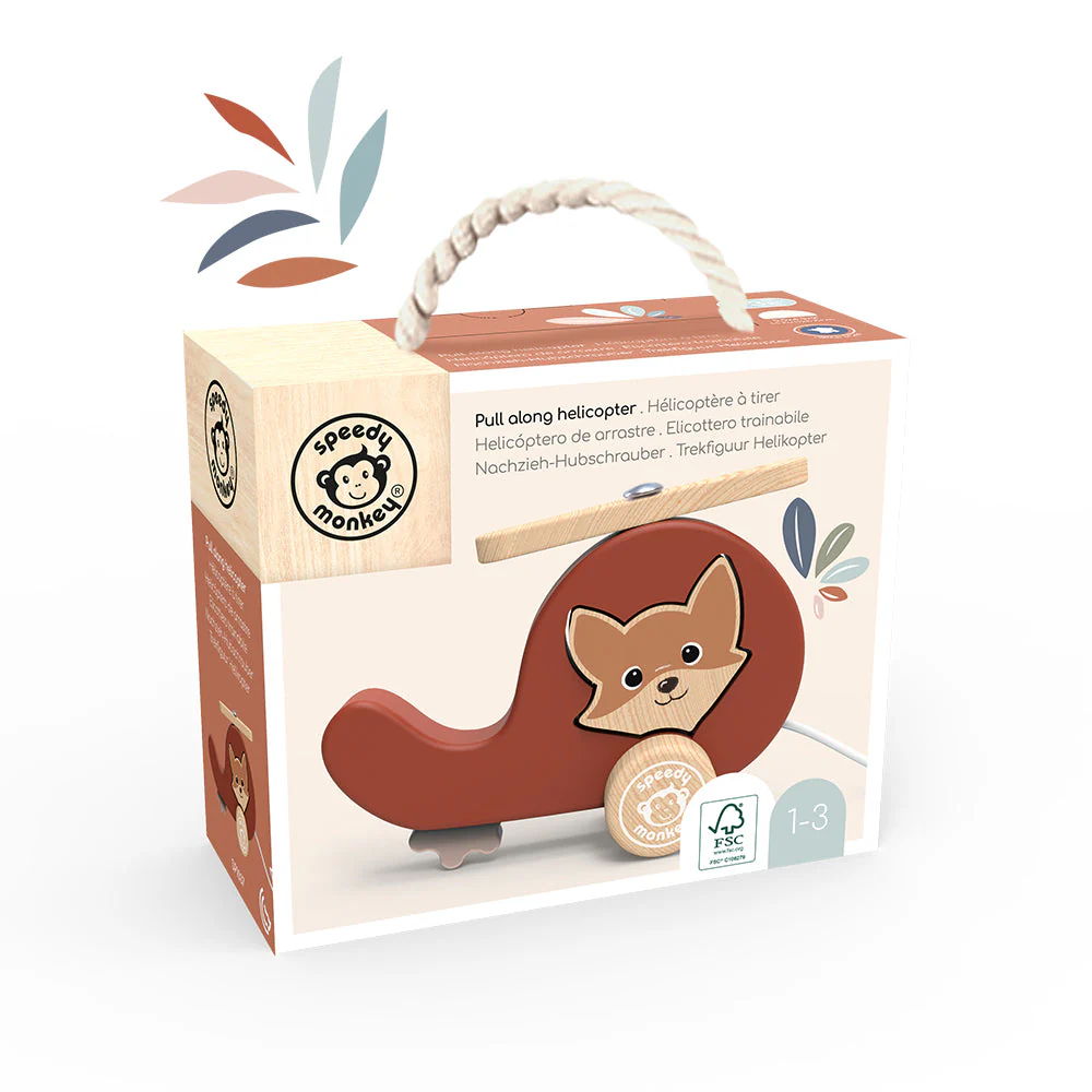 Dragleksak Helikopter Speedy Monkey